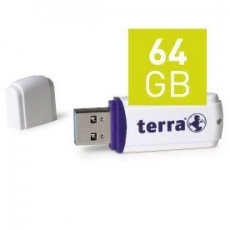TERRA USThree USB3.0 64GB white Read/Write ~120/30 (2191727)