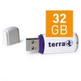 TERRA USThree USB3.0 32GB white Read/Write ~120/30 (2191278)