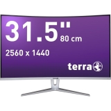 TERRA LED 3280W silver/white CURVED DP/HDMI (3030031)